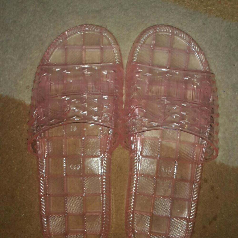 Pink jelly slides